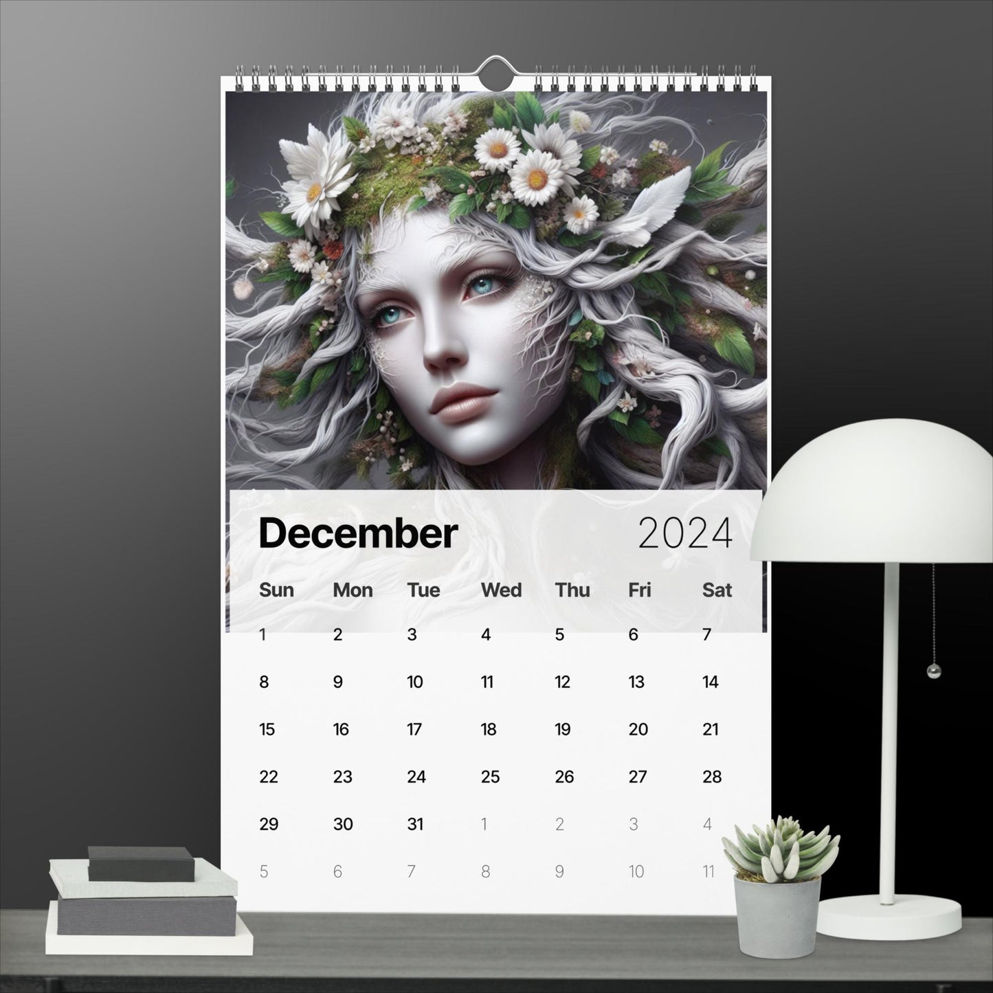 Mother Nature Wall Calendar (2024)