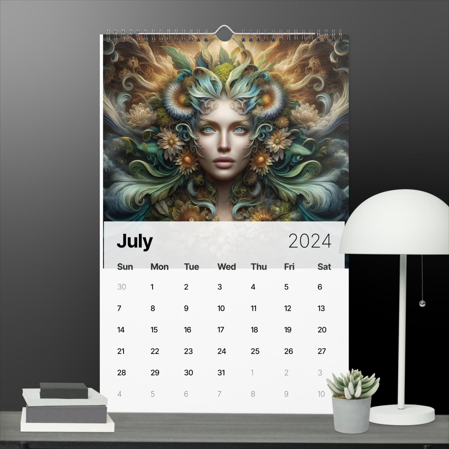 Mother Nature Wall Calendar (2024)